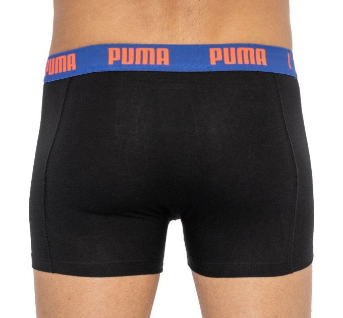 Труси-боксери Puma Basic Boxer 2-pack S black/blue 521015001-004