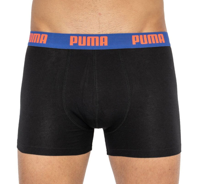 Труси-боксери Puma Basic Boxer 2-pack S black/blue 521015001-004