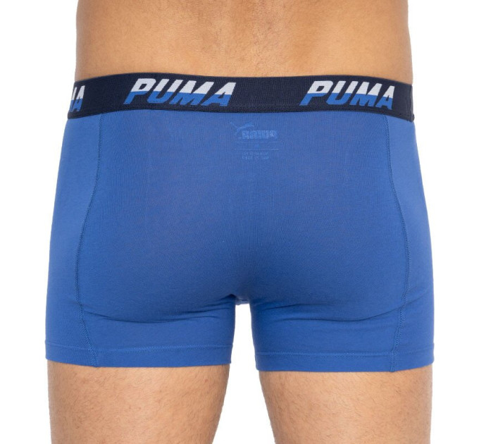 Труси-боксери Puma Logo AOP Boxer 2-pack L blue 501003001-010