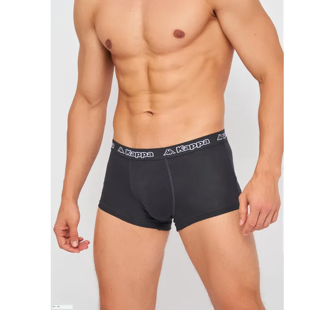Боксери Kappa Boxer Uomo Elastico Logo centrato антрацит M Чоловік K1231 Antracite-M