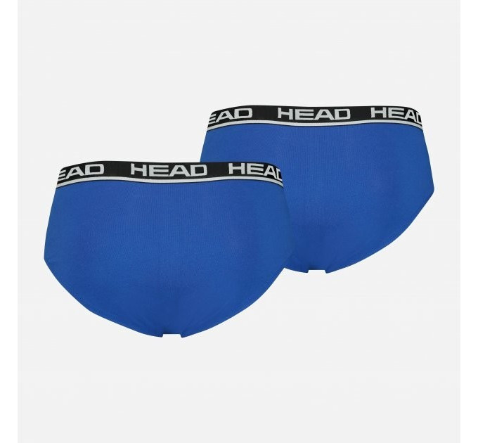 Труси-брифи Head BOXER BRIEF 2P блакитний, чорний Чол S 100001753-001 S