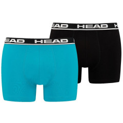 Труси-боксери Head BASIC BOXER 2P блакитний, чорний Чол M 701202741-021 M