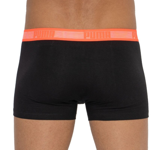 Труси-боксери Puma Worldhood Stripe Trunk 2-pack M black/red/blue 501004001-030