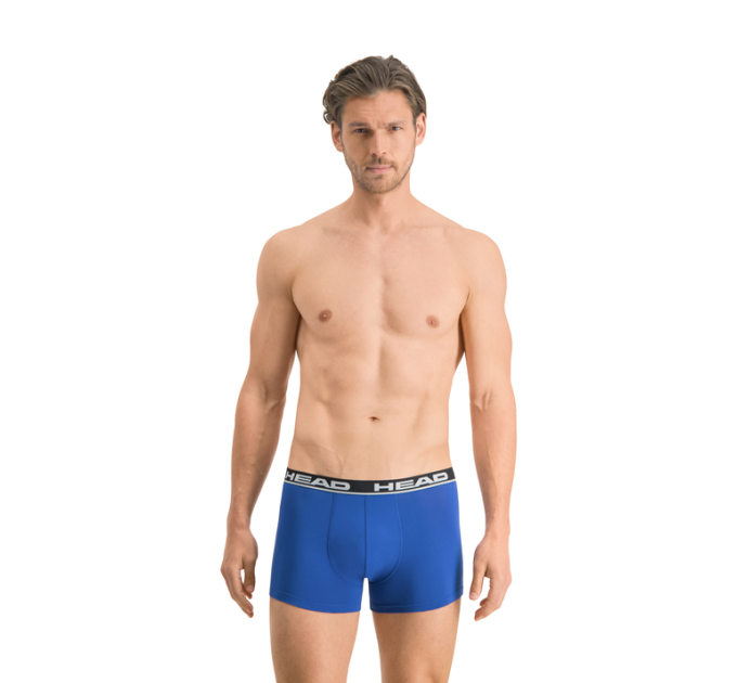 Труси-боксери Head BASIC BOXER 2P Блакитний, Чорний XXL (701202741-006 XXL)