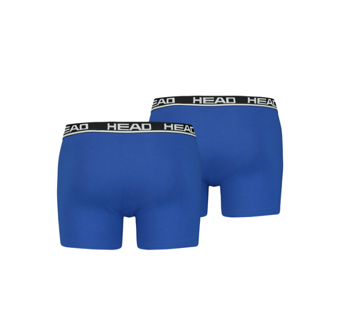 Труси-боксери Head BASIC BOXER 2P Блакитний, Чорний XXL (701202741-006 XXL)