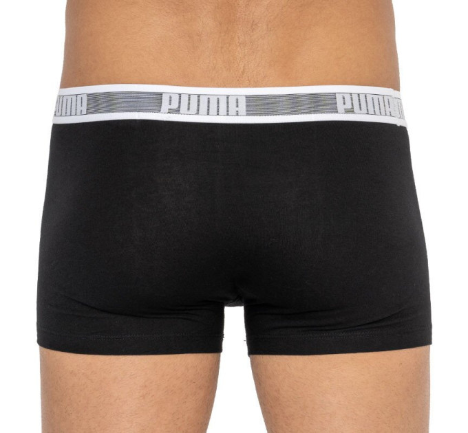 Труси-боксери Puma Worldhood Stripe Trunk 2-pack S black/gray/white 501004001-200