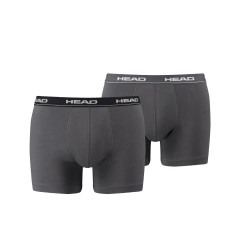 Труси-боксери Head Basic Boxer 2-pack S gray 841001001-415