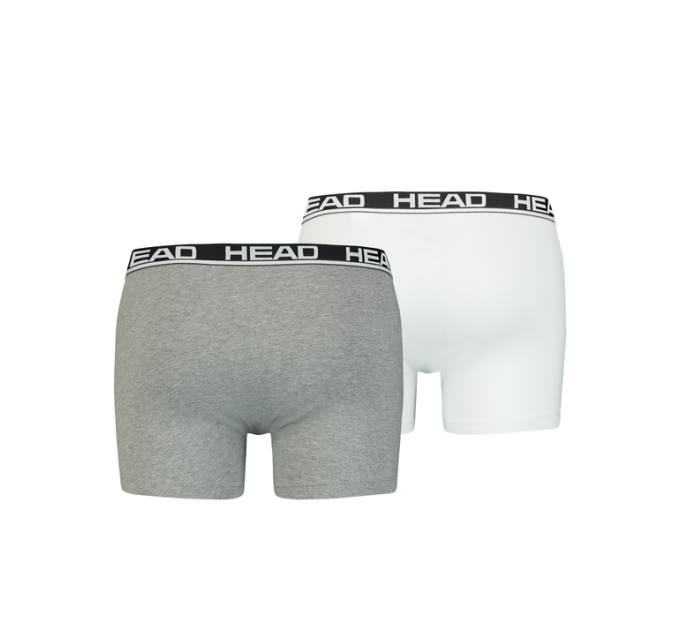 Труси-боксери Head BASIC BOXER 2P Світло-сірий; Сірий L (701202741-012 L)