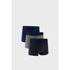 Труси UA M Perf Cotton 3in синій, сірий, темно-синій Чол 2XL 1383891-410 2XL