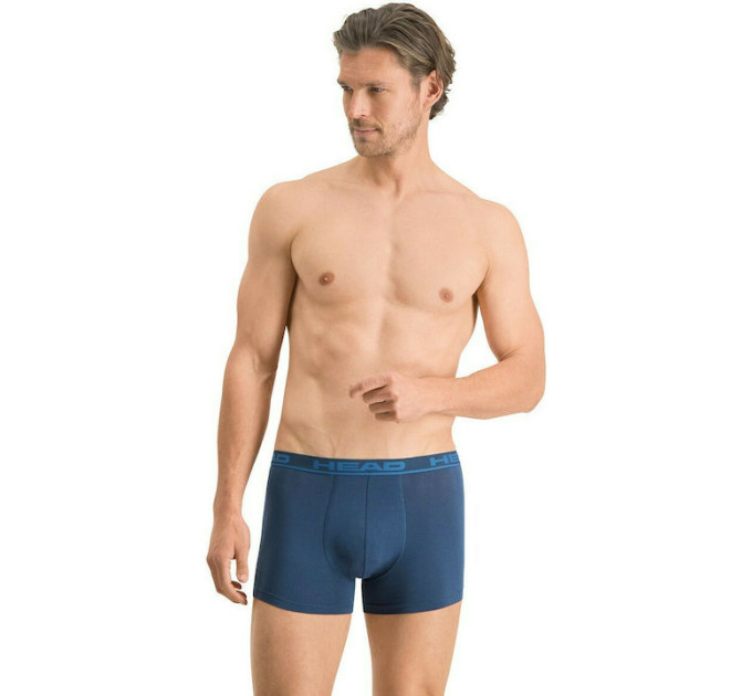 Труси-боксери Head BASIC BOXER 2P Блакитний; Синій S (701202741-003)