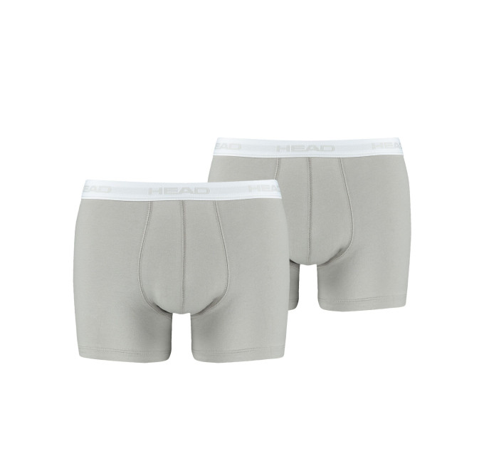 Труси-боксери Head Basic Boxer 2-pack ligth S ligth gray 841001001-400