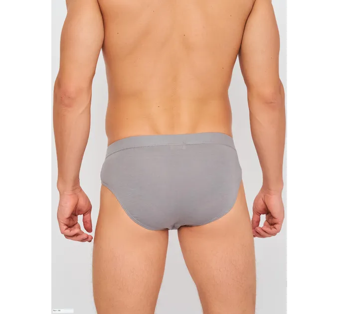 Труси сліп Kappa Slip Uomo Elastico Ric. c/etichetta Logo сірий M Чоловік K1101 GrigioUnito-M