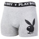 Труси-боксери Playboy Men's Underwear Classic 1-pack XL grey ANNYA-0203 Труси-боксери Playboy Men's Underwear Classic 1-pack XL grey ANNYA-0203