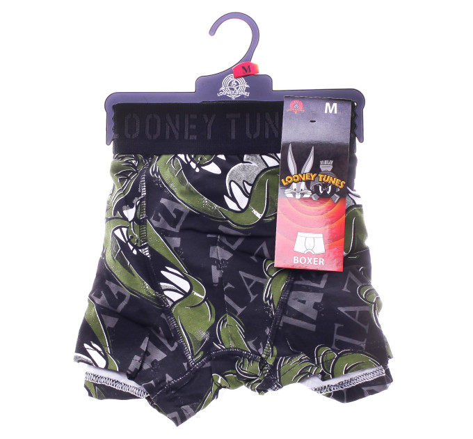 Труси-боксери Looney Tunes Dark Green Taz 1-pack Чорний; Зелений L (30890453-3 L)