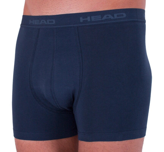 Труси-боксери Head Basic Boxer 2-pack navy S navy blue 841001001-493