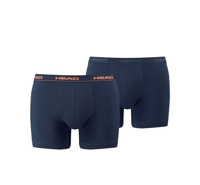 Труси-боксери Head Basic Boxer 2-pack navy S navy blue 841001001-493
