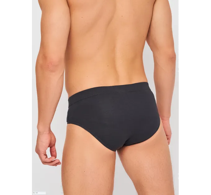 Труси сліп Kappa Slip Uomo Elastico Ric. c/etichetta Logo антрацит M Чоловік K1101 Antracite-M