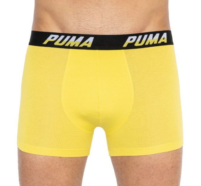 Труси-боксери Puma Logo AOP Boxer 2-pack XL yellow/gray 501003001-020