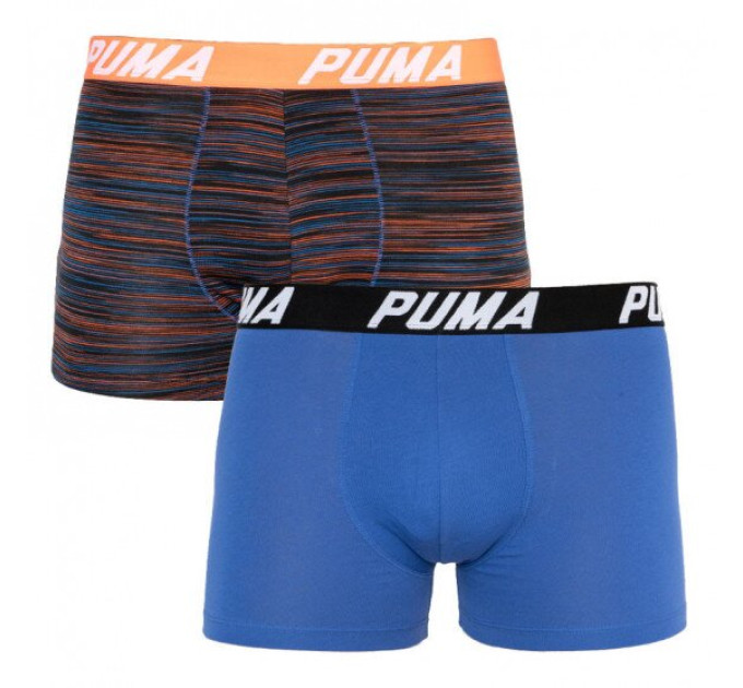 Труси-боксери Puma Bold Stripe Boxer 2-pack S blue/red 501002001-030