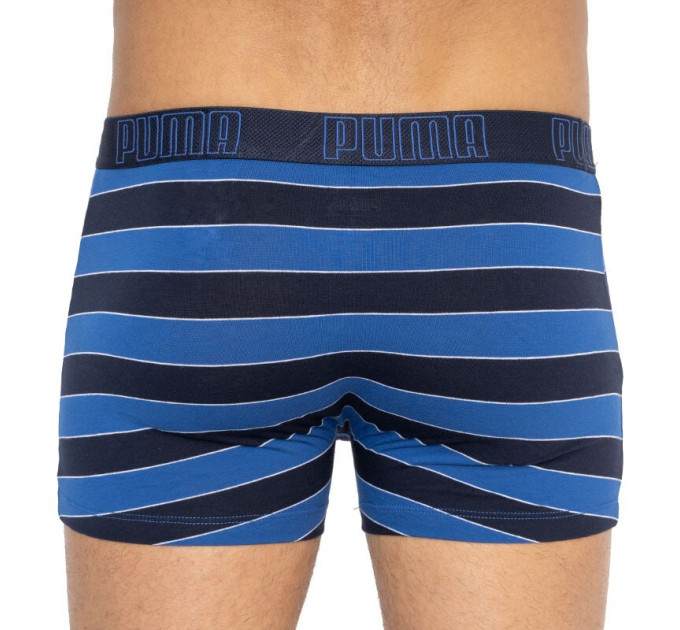 Труси-боксери Puma Bold Stripe Boxer 2-pack M blue/black/white 501001001-010