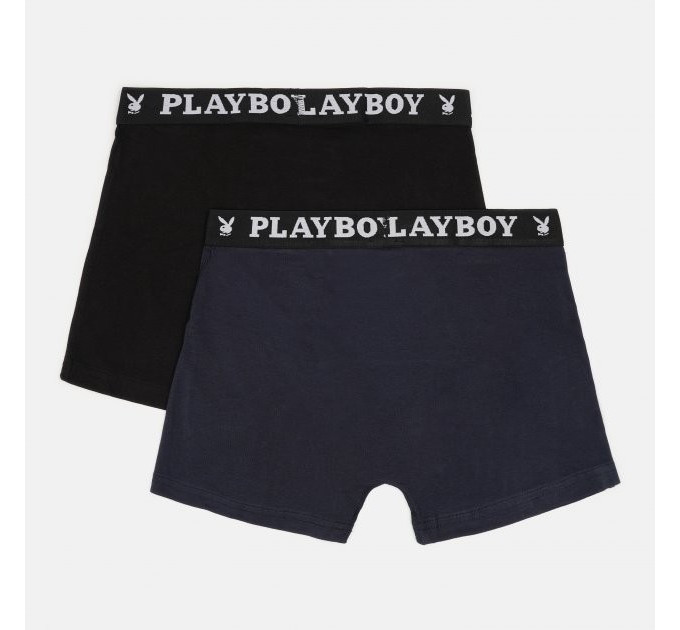 Набір труси-боксери ANNYA PLAYBOY BOXERSHORT чорний, синій Чол S ANNYA-25 S