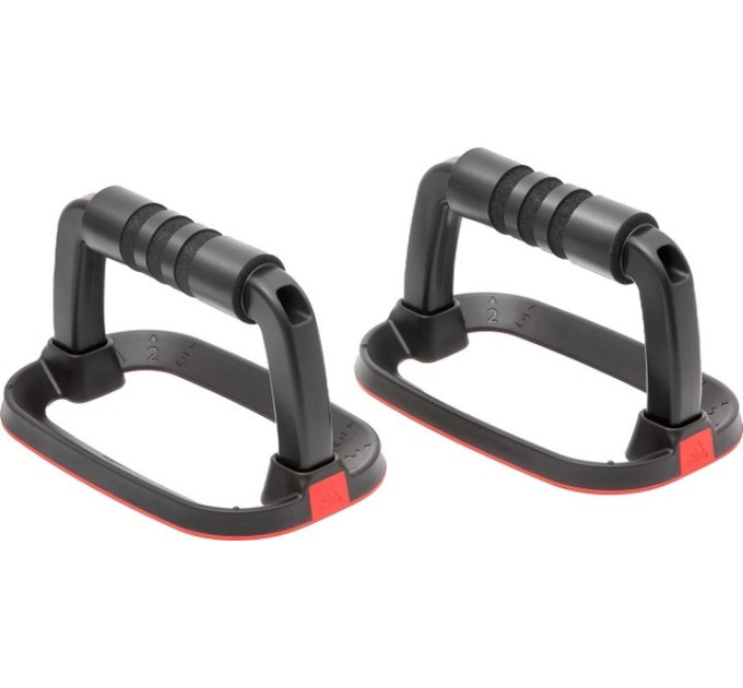Упори для віджимання Adidas Performance Push Up Bars чорний Уні 20,7 x 13 x 11,7 см ADAC-12232