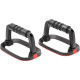 Упори для віджимання Adidas Performance Push Up Bars чорний Уні 20,7 x 13 x 11,7 см ADAC-12232