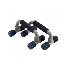 Упори для віджимання PLASTIC PUSH UP BAR Чорний 14.5х23.2х12-10см (LS3164E)