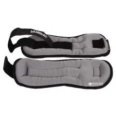 Обважнювач для рук/ніг LiveUP WRIST/ANKLE WEIGHT сірий 2х1кг LS3049-1