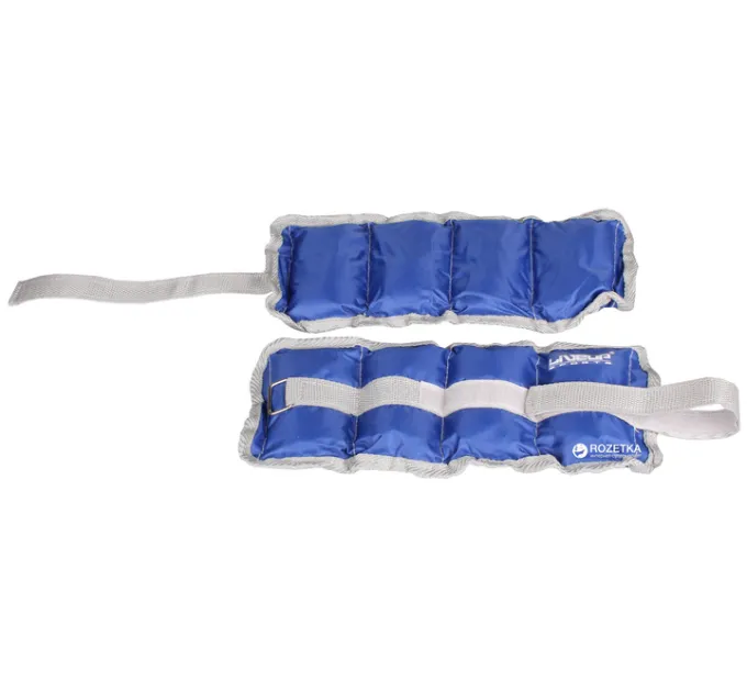 Обважнювач для рук/ніг LiveUP WRIST/ANKLE WEIGHT синій 2х1кг LS3011-1