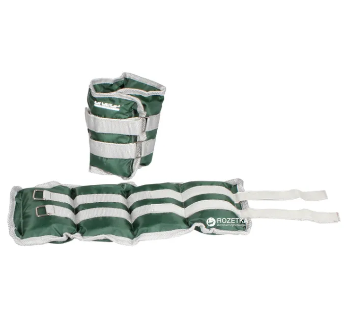 Обважнювач для рук/ніг LiveUP WRIST/ANKLE WEIGHT зелений 2х2кг LS3011-2 Обважнювач для рук/ніг LiveUP WRIST/ANKLE WEIGHT зелений 2х2кг LS3011-2