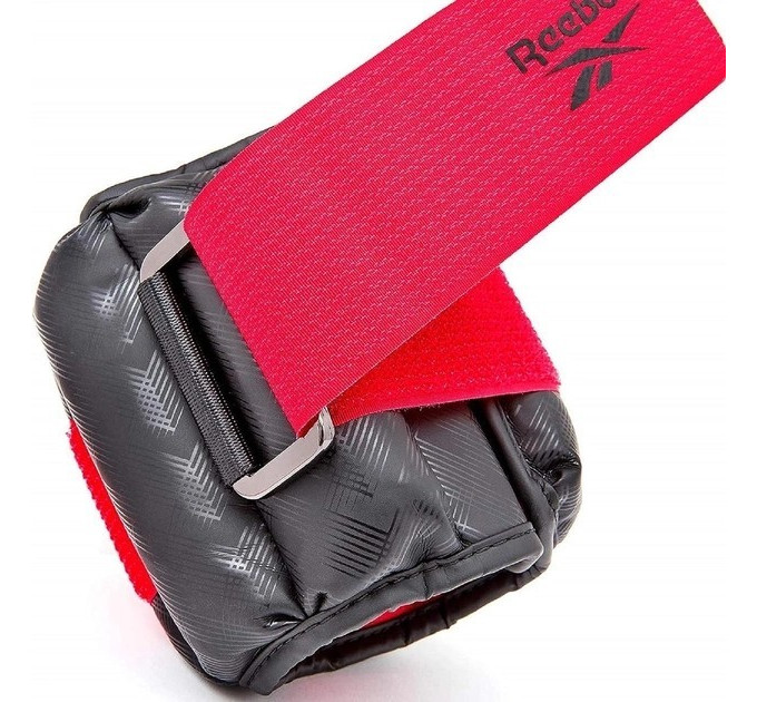 Обважнювачі щиколотки/зап'ястя Reebok Premium Ankle чорний, червоний Уні 0.5 кг RAWT-11310
