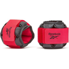 Обважнювачі щиколотки/зап'ястя Reebok Premium Ankle чорний, червоний Уні 0.5 кг RAWT-11310
