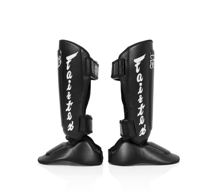 Захист гомілки та стопи Fairtex SP7 Shin Pads Black XL