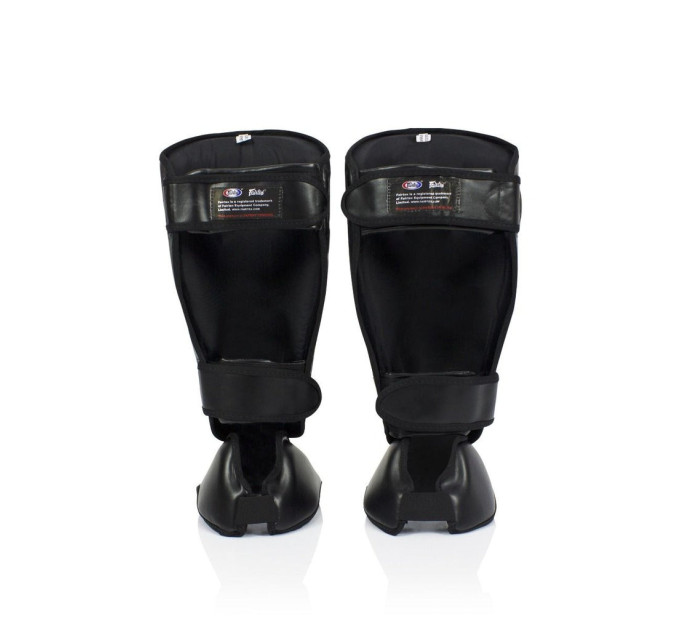 Захист гомілки та стопи Fairtex SP7 Shin Pads Black L