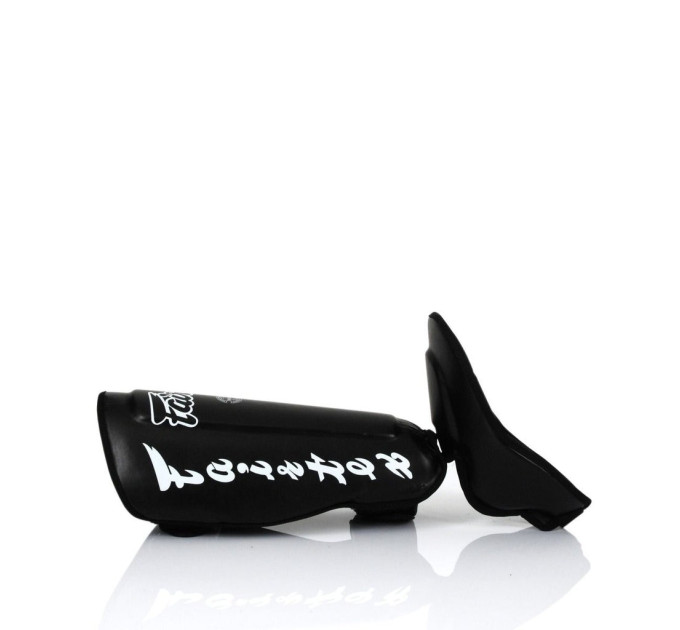 Захист гомілки та стопи Fairtex SP7 Shin Pads Black L