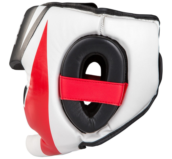 Боксерський шолом TITLE MMA Command Full Black/Red/White M (капа в комплекті)