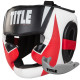 Боксерський шолом TITLE MMA Command Full Black/Red/White M (капа в комплекті)