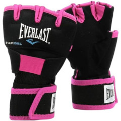 Бинти-рукавички Everlast EVERGEL HAND WRAPS чорний, рожевий Жін S/M P00000736