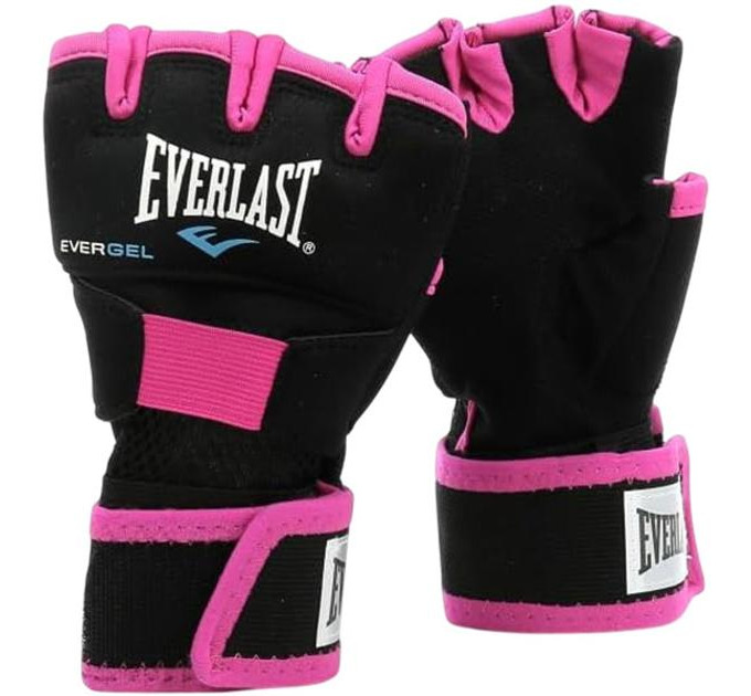 Бинти-рукавички Everlast EVERGEL HAND WRAPS чорний, рожевий Жін S/M P00000736 Бинти-рукавички Everlast EVERGEL HAND WRAPS чорний, рожевий Жін S/M P00000736