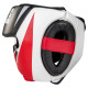 Боксерський шолом TITLE MMA Command Black/White/Red L (капа в комплекті)