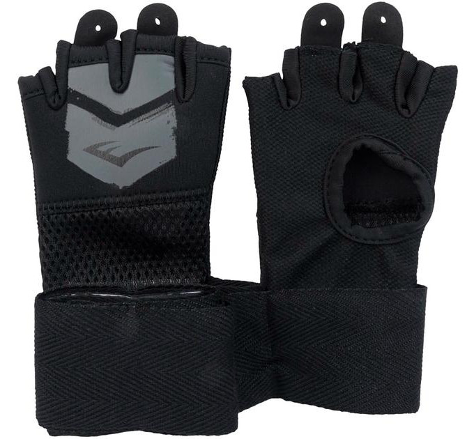 Бинти-рукавички Everlast PROSPECT QUICK WRAPS чорний, сірий Уні S/M P00002985